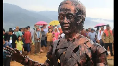 Petani Jeruk di Karo, Sumut Bikin Monumen Jokowi Sebagai Bentuk Rasa Apresiasi, Warganet Komentari Seperti ini (Instagram @undercover.id)