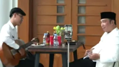Husein Ali Rafsanjani dan Ridwan Kamil