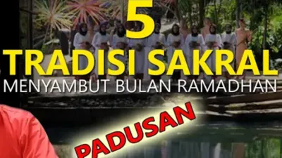 5 Tradisi sakral menyambut Ramadhan