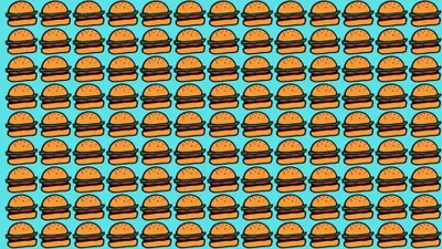 Tes Penglihatan: Cari Gambar Burger yang Berbeda dalam 10 Detik Saja dan Buktikan Mata Anda Masih Normal (fresherlive)
