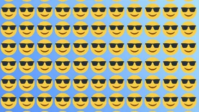 Di tantangan visual ini ada sebuah gambar yang penuh dengan emoji dan di antara mereka ada gambar lain yang tersembunyi dengan baik.