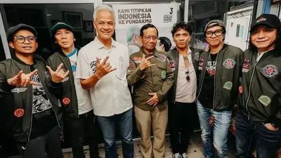 Deklarasikan Dukung Ganjar Pranowo-Mahfud MD, Ini Permintaan dan Harapan Slank