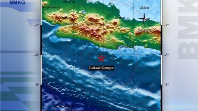 Gempa Bumi M4,3 Guncang Pangandaran, Terasa di Tasikmalaya hingga Cilujang