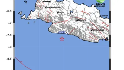 Gempa M 3,8 mengguncang Kota Sukabumi, Jawa Barat pada Senin, 18 September 2023 pagi. Guncangan dirasakan di sejumlah wilayah.