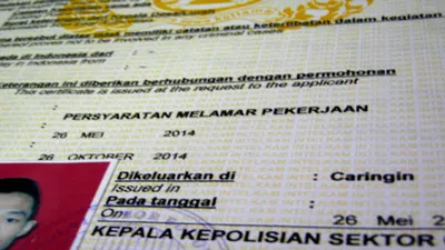 Ilustrasi cara membuat SKCK untuk CPNS 2023