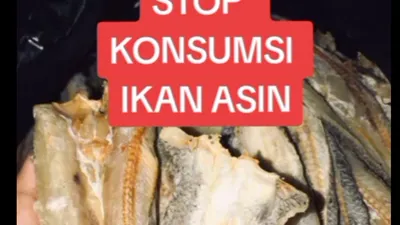 Banyak Digemari tapi Bisa&nbsp;Sebabkan Stroke, Warganet Ungkap Nilai Ekspor Ikan Asin Indonesia