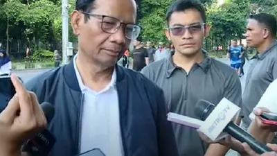 Tangkapan layar Mahfud MD