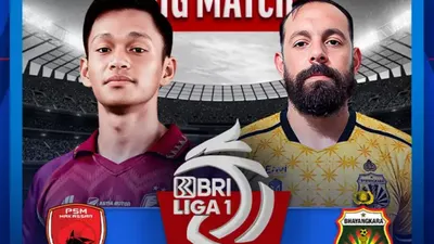 Link Nonton Live Streaming PSM Makassar vs Bhayangkara FC Liga 1 Hari Ini di Indosiar, Kick Off 19.00 WIB