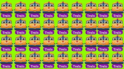 Tes Penglihatan: Yakin Kamu Orang Yang Teliti? Coba Temukan Kata Train Di Antara Kata Tra!n Pada Gambar Ini