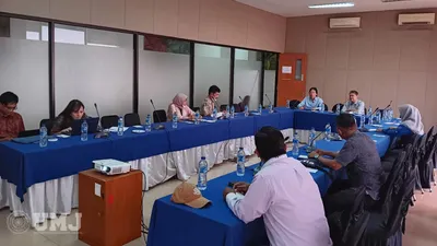 Dr. Asep Setiawan, MA., saat diskusi paralel di CAndi Bentar Hall, Ancol, Senin (19/02/2024).