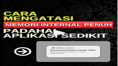 Cara Mengatasi Memori Internal Penuh Padahal Aplikasi Sedikit Pakai File Manager Plus