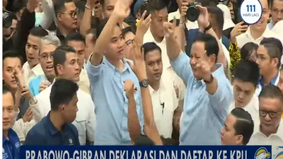 Gemasnya! Trending Nyeleneh Google Trends Kala Prabowo-Gibran Daftar ke KPU: Prabowo Gemoy 