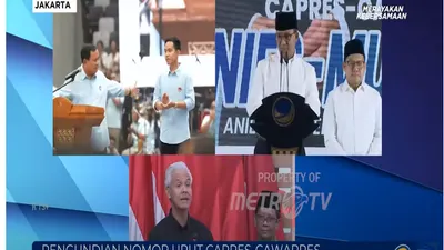 Urutan Paslon Capres Cawapres Pilpres 2024