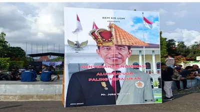 Jokowi Diberi Gelar Alumnus Paling Memalukan oleh BEM KM UGM