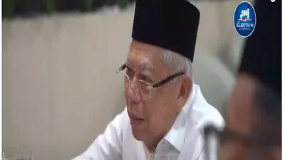 Bahas Soal Bansos dan Pemberdayaan Pengusaha di UMKM, Ma&rsquo;ruf Amin Sebut Mabniyun &rsquo;ala Sukun, Apakah Itu?