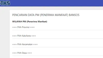 Illustrasi. Cek Daftar Nama Penerima Bansos di cekbansos.kemensos.go.id