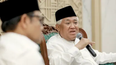 Singgung Kubu Sebelah, Din Syamsuddin: Pemimpin Muda Minim Pengalaman, Berbahaya Buat Indonesia (Instagram @cakiminow)