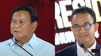 Saling sindir Prabowo-Anies yang masih berlanjut usai debat capres ketiga