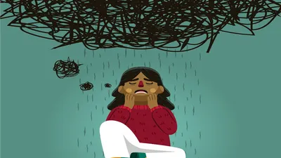 Illustrasi. Tanda seseorang alami setres berlebihan 