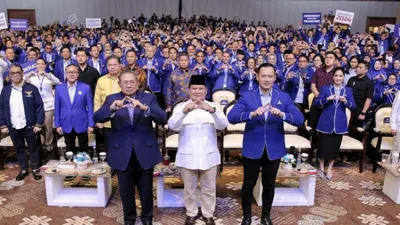 Bergabung Ke Koalisi Indonesia Maju, AHY Titip Dua Harapan Partai Demokrat Ke Prabowo Subianto, Ini Harapannya (Instagram @ agusyudhoyono)