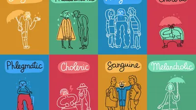 Ilustrasi Tipe Temperamen Manusia Menurut Psikologi