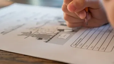 Ilustrasi belajar UTBK.
