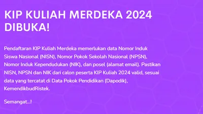 Syarat dan Kriteria yang Berhak Mendapat Beasiswa KIP Kuliah