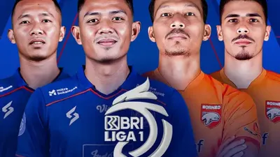 Link Nonton Live Streaming Arema FC vs Borneo FC Samarinda Malam Hari Ini di Indosiar, Kick Off 19.00 WIB