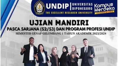 UNDIP Membuka Pendaftaran Mahasiswa Baru untuk Jenjang Pasca Sarjana dan Program Profesi, Tertarik Masuk?