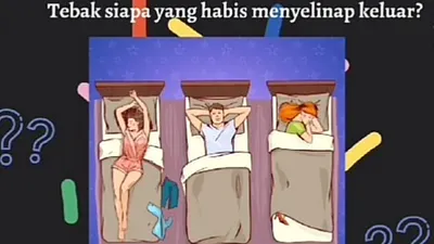 Tes IQ: Buktikan Jiwa Detektif Kamu! Temukan Siapa Sosok yang Menyelinap Keluar Kamar pada Gambar Ini