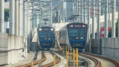 JPO Thamrin Dibongkar untuk Pembangunan MRT Fase 2