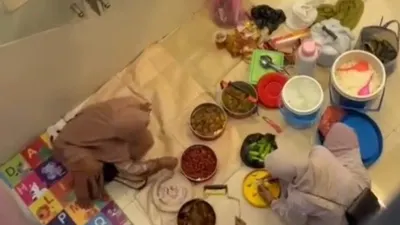 Viral Video Emak-emak Piknik di Dalam Mall, Duduk Lesehan dan Bawa Bekal