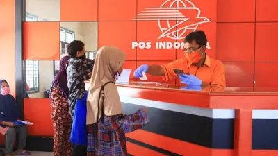 Ilustrasi Pencairan PKH Lewat PT Pos Indonesia