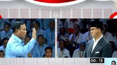Anies memberikan tanggapannya kepada jawaban Prabowo soal penyelesaian konflik di Papua yang syarat akan pelanggaran HAM.