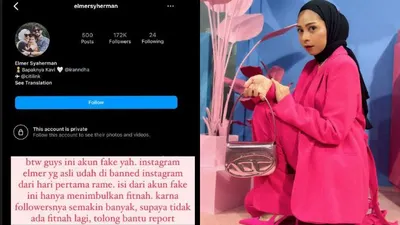 Ira Nandha Tegaskan Akun IG Elmer Syaherman yang Kini Ramai Beredar Fake
