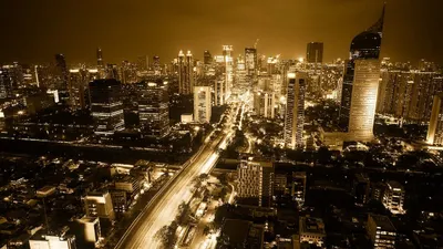 Ilustrasi kota paling maju di Indonesia.