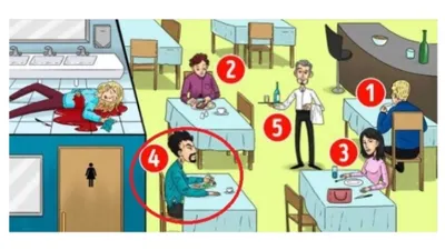 Tes IQ: Siapa Pembunuh Wanita di Restoran? Hanya Orang Ber-IQ Tinggi yang Bisa Temukan Pelaku dalam 15 Detik (Jagran Josh)