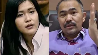 Potret Jessica Wongso dan Kamaruddin Simanjuntak
