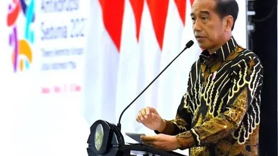 Pada Hakordia kali ini, Jokowi membandingkan angka pejabat atau penyelenggara negara di Indonesia yang saat ini terjerat kasus korupsi.