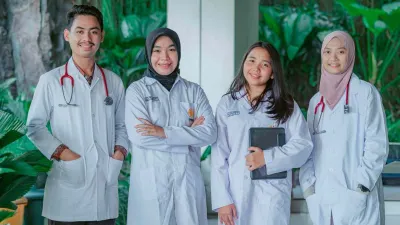 Jurusan kedokteran.