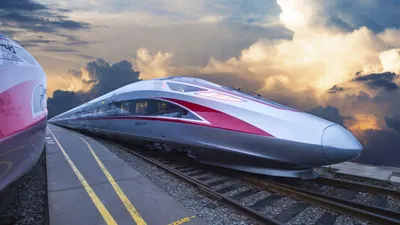 Ilustrasi-Kereta cepat Whoosh.