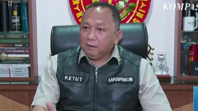 Kejaksaan Agung (Kejagung) buka suara terkait penahanan Politikus NasDem sekaligus Juru Bicara Timnas Anies-Muhaimin (AMIN), Nurindra Charismiadji.
