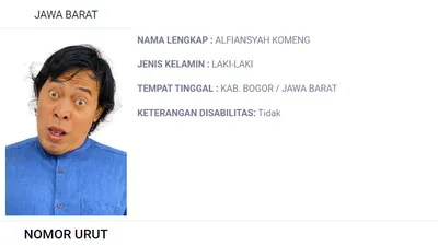 Alasan Komeng maju sebagai caleg DPD lantaran ingin seperti negara Korea Selatan yang dapat memajukan seni dan budayanya.
