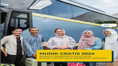 7 Link Pendaftaran Mudik Gratis 2024, Tertarik? Coba Lihat di Sini Ada Jasa Raharja hingga Pemprov DKI Jakarta