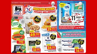 Katalog Promo Superindo Terbaru 3-9 AGUSTUS 2023, Diskon French Fries dan Popok Bayi 45%