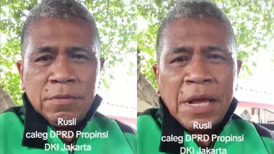 Viral Driver Ojol Jadi Caleg DPRD DKI Jakarta, Janji Akan Sejahterakan Ojek Online