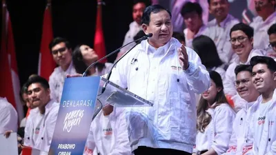 Hadiri Deklarasi Penerus Negeri, Prabowo Subianto: Anak-anak Muda Indonesia, Kalian adalah Masa Depan
