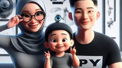Viral! Cara Membuat Poster Ala DIsney Pixar Gratis dan Mudah, Sudah Coba? 
