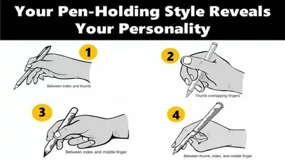 Tes kepribadian dari cara memengang pulpen ketika menulis 
