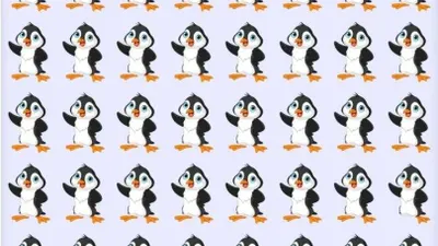 Tes Penglihatan: Latih Ketajaman Visual, Coba Temukan 1 Pinguin yang Berbeda dari Gambar Ini, Mana Ya? (Jagran Josh)